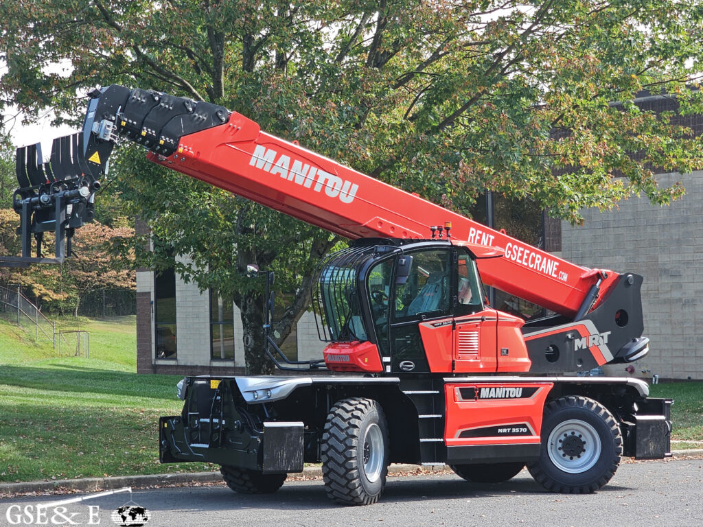 Manitou MRT 3570 Vision Plus Telehandler for rent